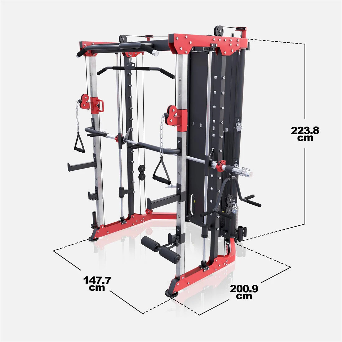 Smithmaskine multi kabelmaskine vægtmagasin 2x60 kg