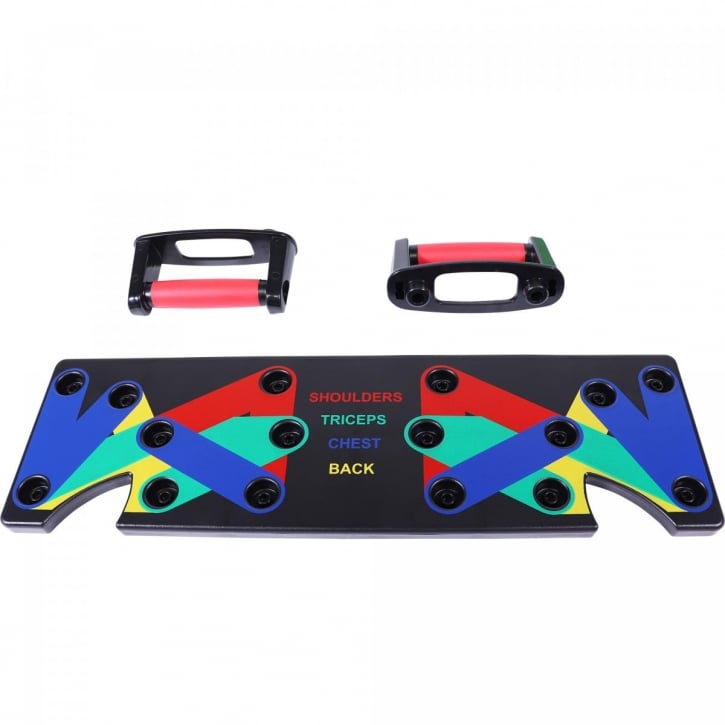 Push Up Board Armbøjninger 9in1