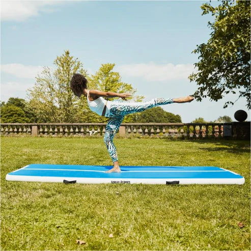 Airtrack 300 cm/500 cm Gymnastikmåtte Pumpe från Gorilla Sports