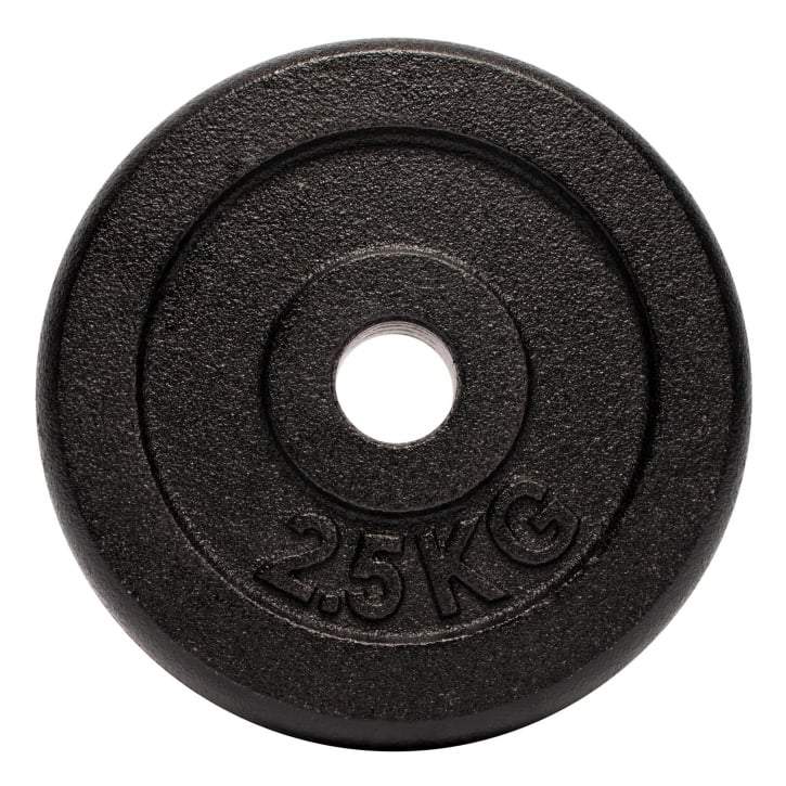 Håndvægte 25 mm Støbejern 2x10 kg 2x15 kg