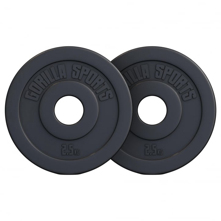 Vægtsskiver BASIC Cement 51 mm 2x2,5-2x15 kg