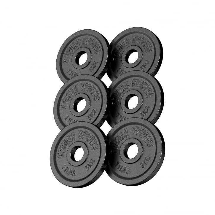 Vægtskiver OLYMPIA 51 mm 6x5 kg
