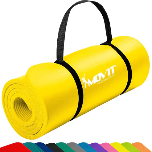 Træningsmåtte Yogamåtte Movit 190x60 cm