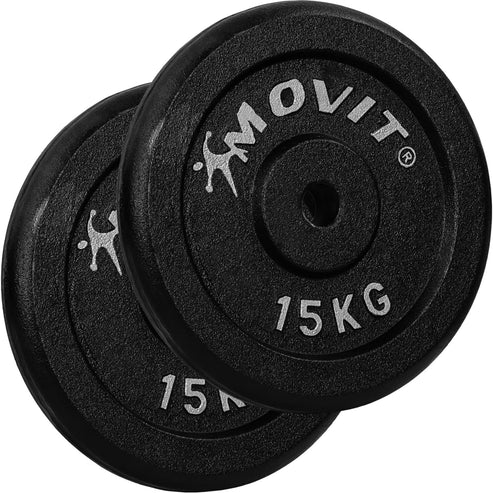 Vægtskiver Movit støbejern 2-40kg