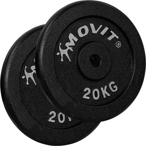 Vægtskiver Movit støbejern 2-40kg