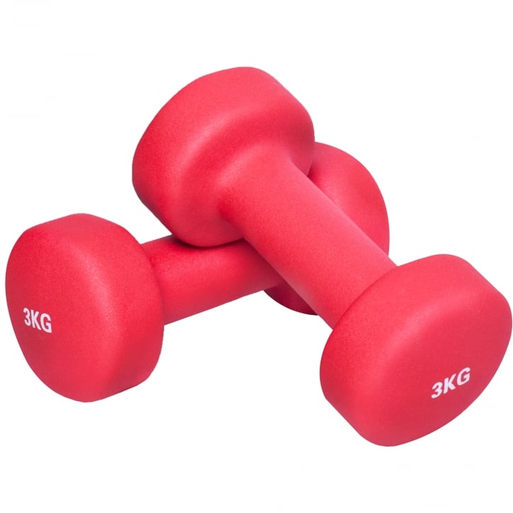 3kg neoprenhantel från gorilla sports - röd från Gorilla Sports