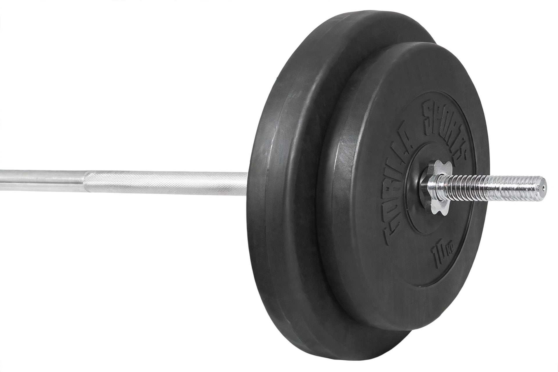 Bænkpres BLACK Vægtstang Curlstang Håndvægte 100 kg från Gorilla Sports