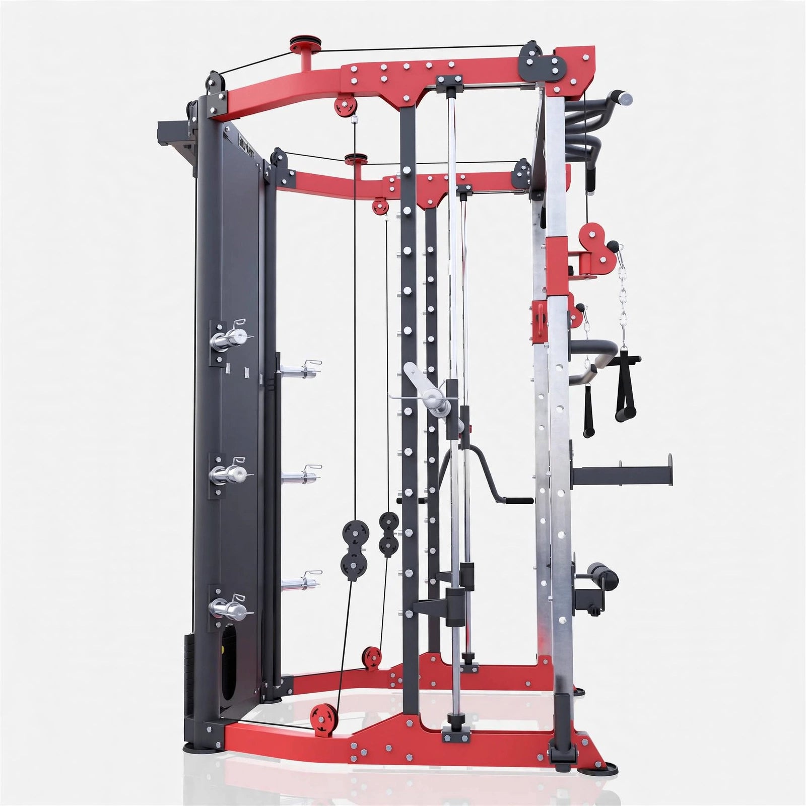 Smithmaskine multi kabelmaskine vægtmagasin 2x60 kg från Gorilla Sports