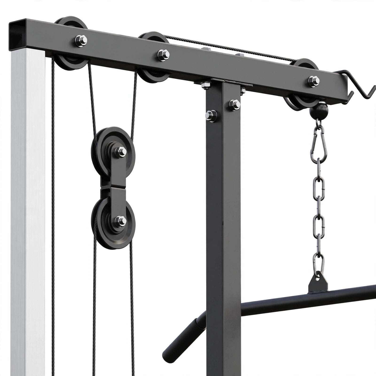 Træktorn Lat Pull Down Sort