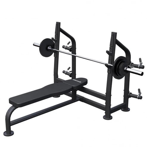 Bænkpressepakke PRO 50 mm 60/90/130 kg Sort