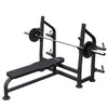 Bænkpressepakke PRO 50 mm 60/90/130 kg Sort