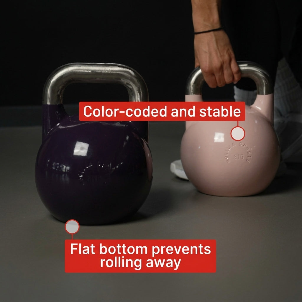 Kettlebell Competition 8–40 Kg