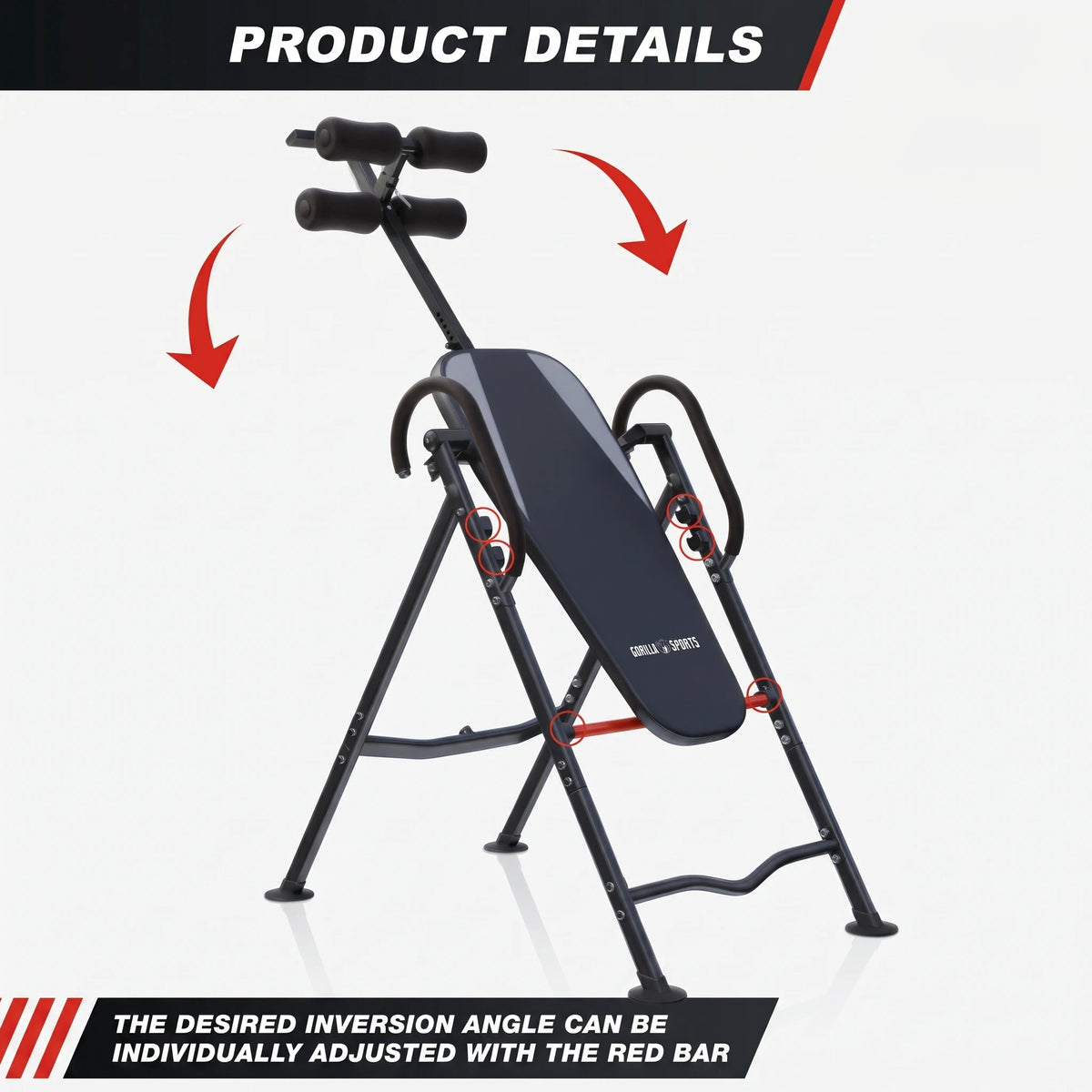  Inversion Table från Gorilla Sports