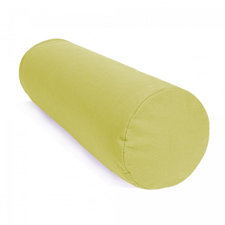 Grön yoga bolster från gorilla sports , bild från sidan från Gorilla Sports