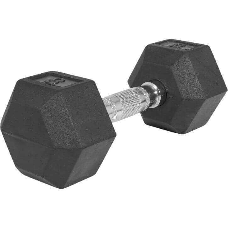 Hexagon hantel från gorilla sports 8kg 