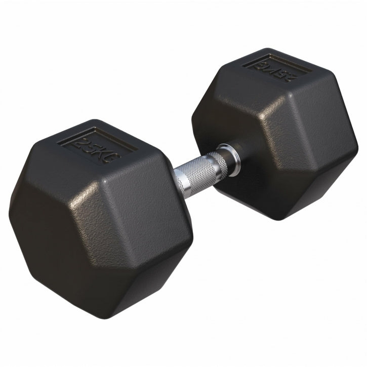 Hexagonhantlar 25kg från gorilla sports, sidobild från Gorilla Sports