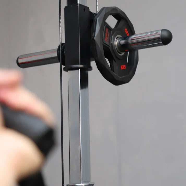 Power Rack Cage Men's Health med kabelstation