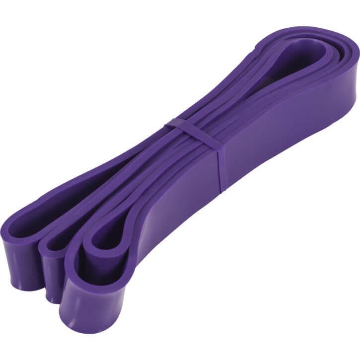 Lila gummiband från gorilla sports - långt gummiband