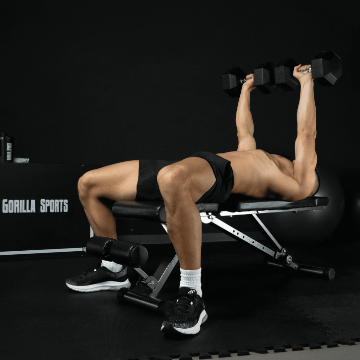 Træningsbænk 200 Foldes Justerbar