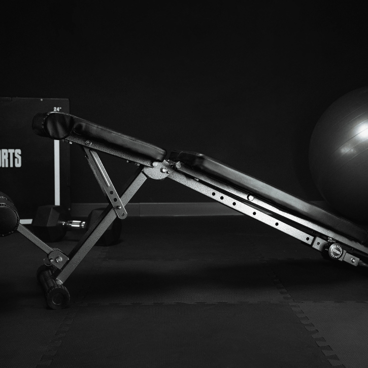 Træningsbænk 200 Foldes Justerbar