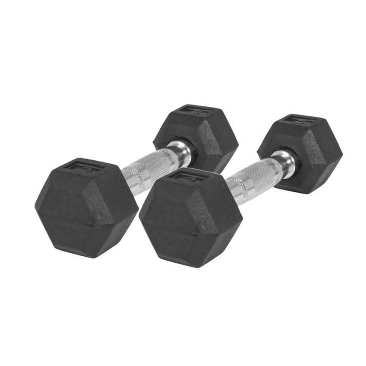 Hexagonhåndvægte PREMIUM 2x2kg från Gorilla Sports