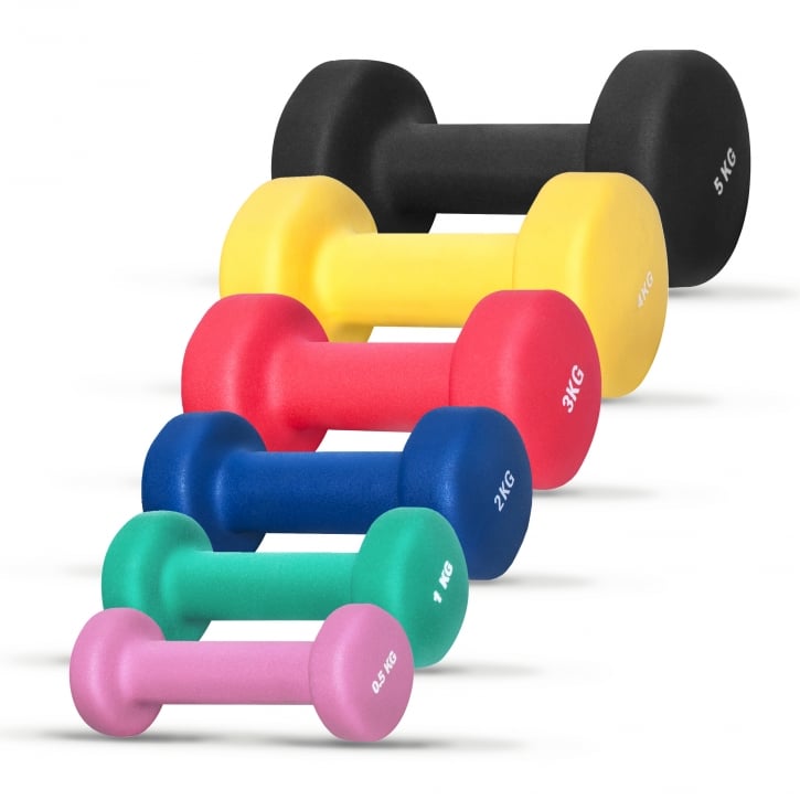 Neoprenhantlar från gorilla sports - flera färger & vikter från Gorilla Sports