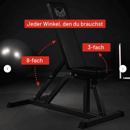 Træningsbænk E Series Justerbar