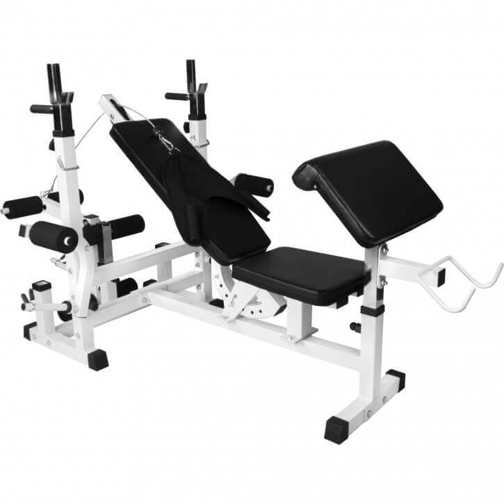 Multigym TRIGRIP 100 kg Vægtsæt, Lats og Gulv