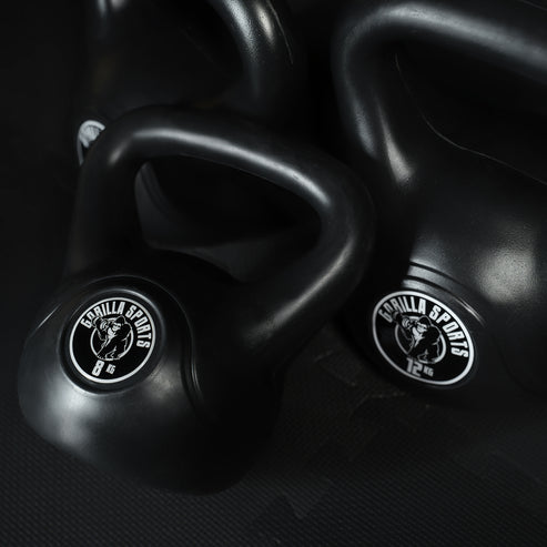 Kettlebell GS Sort 2-20 kg från Gorilla Sports