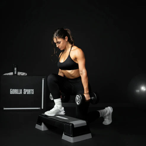 Håndvægte GS Gummi 2,5–40 kg från Gorilla Sports