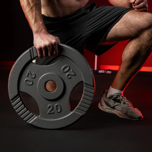 Vægtskiver TRIGRIP Støbejern 0,5-20 kg från Gorilla Sports