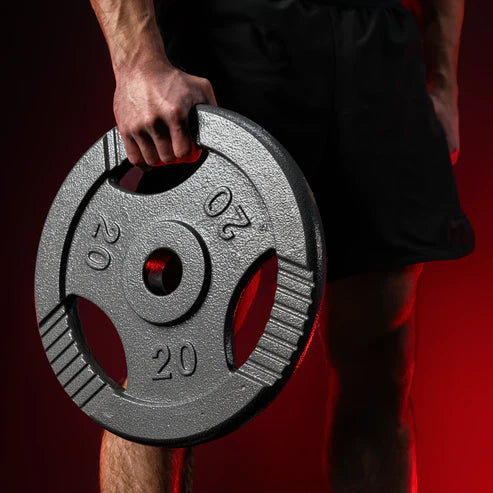 Vægtskiver TRIGRIP Støbejern 0,5-20 kg från Gorilla Sports