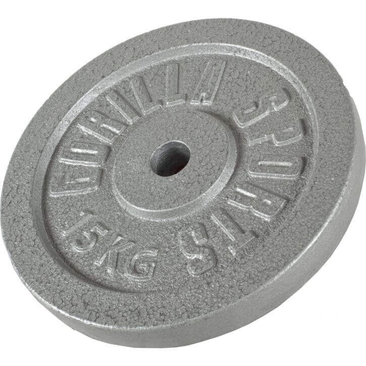 Vægtskiver IRON Silver 0,5–30 kg
