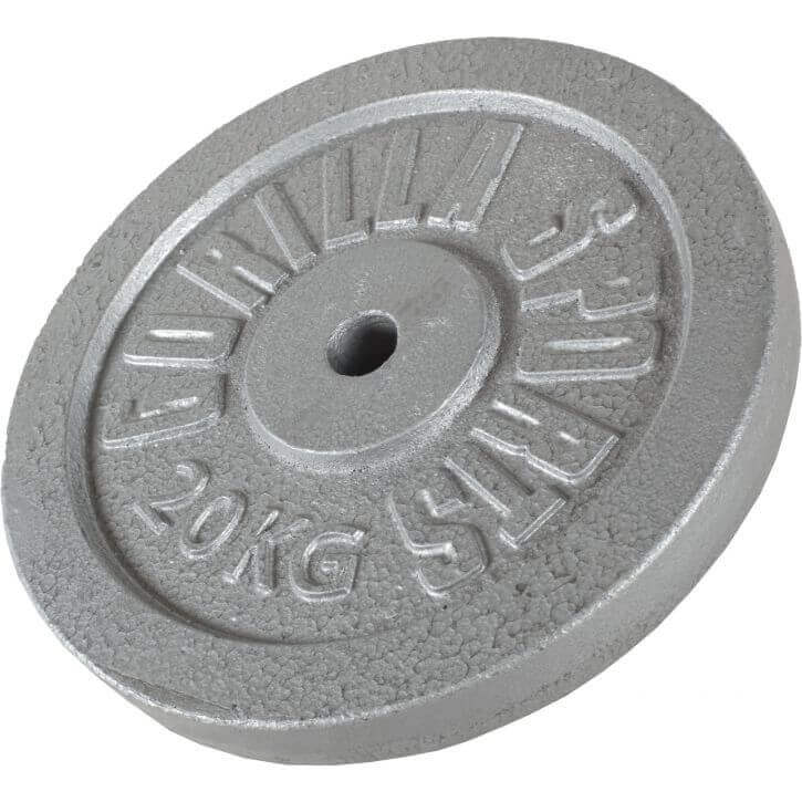 Vægtskiver IRON Silver 0,5–30 kg