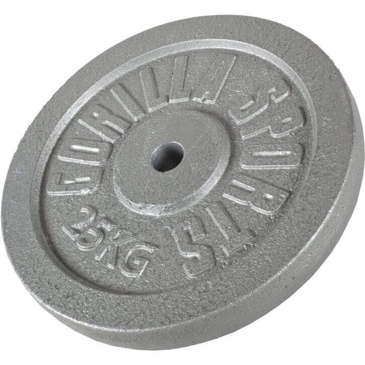 Vægtskiver IRON Silver 0,5–30 kg