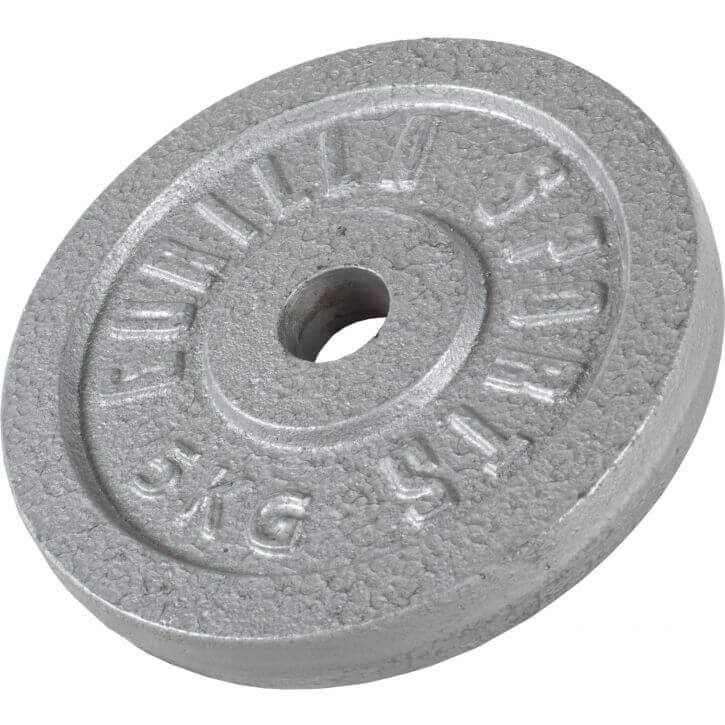 Vægtskiver IRON Silver 0,5–30 kg