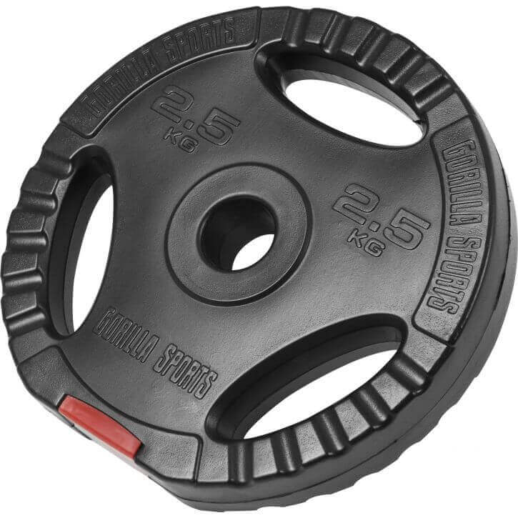 Vægtskiver PRO Trigrip 4x5 kg 4x2,5 kg