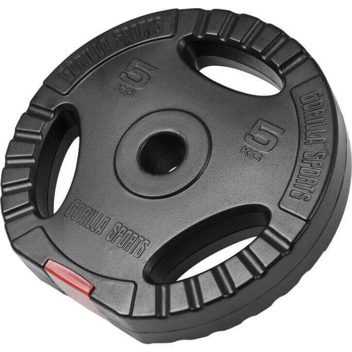 Vægtskiver PRO Trigrip 4x5 kg 4x2,5 kg