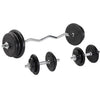 Curlstang Håndvægte GUMMI 70 kg