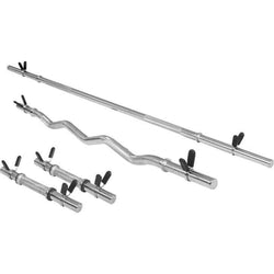 Produktbild på Vægtstangssæt Fjederlås 30 mm från Gorilla Sports