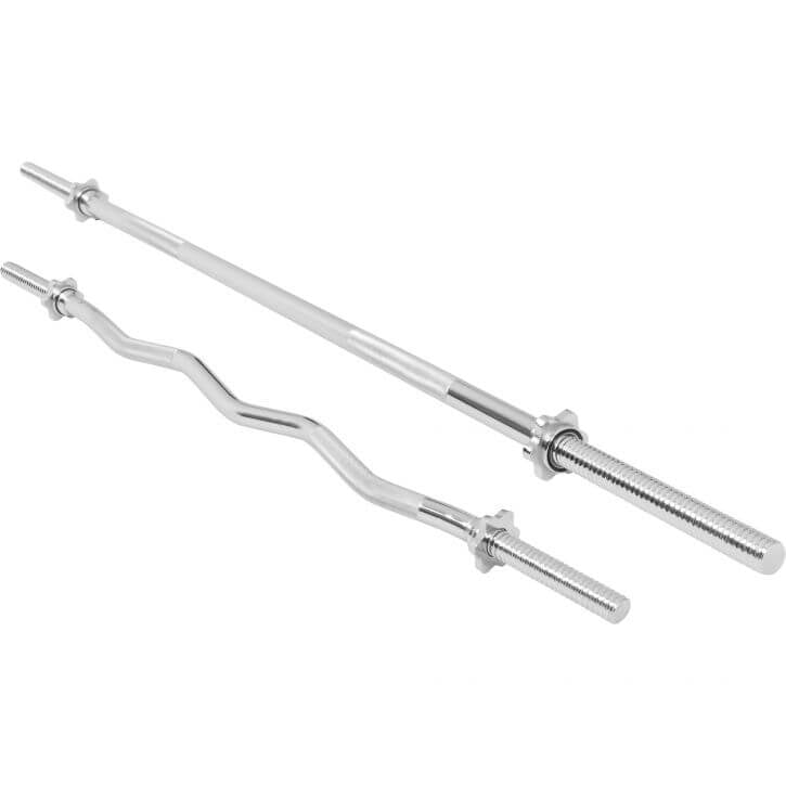 Vægtstang Curlstang Silver 30 mm