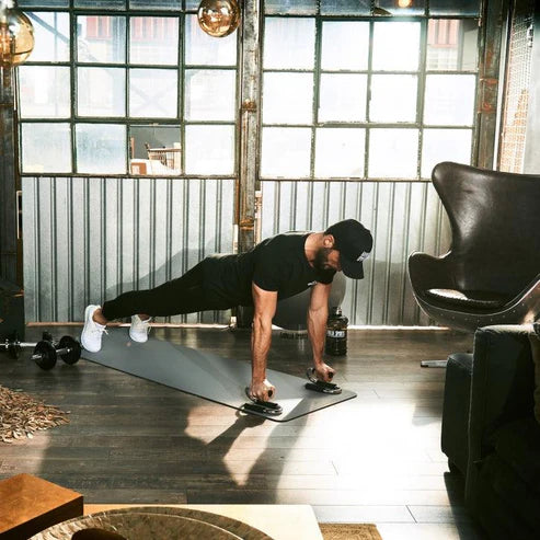 Push Up Håndtag Chrom från Gorilla Sports