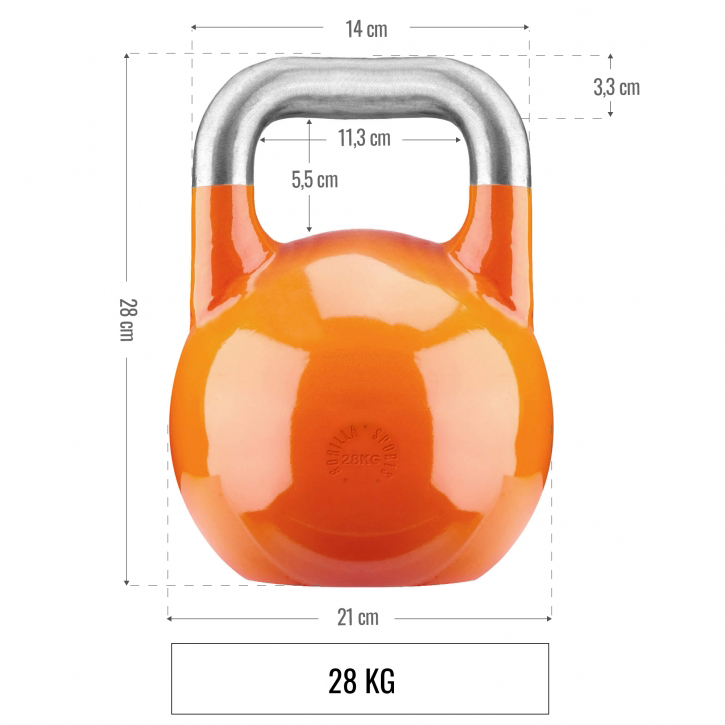 Kettlebell Competition 8–40 Kg