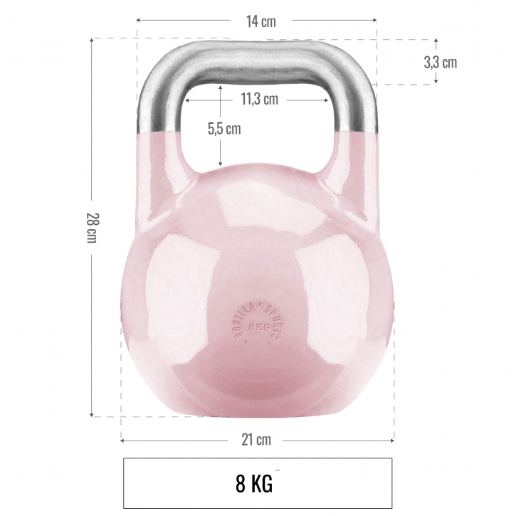 Kettlebell Competition 8–40 Kg