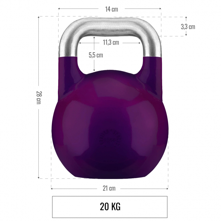 Kettlebell Competition 8–40 Kg