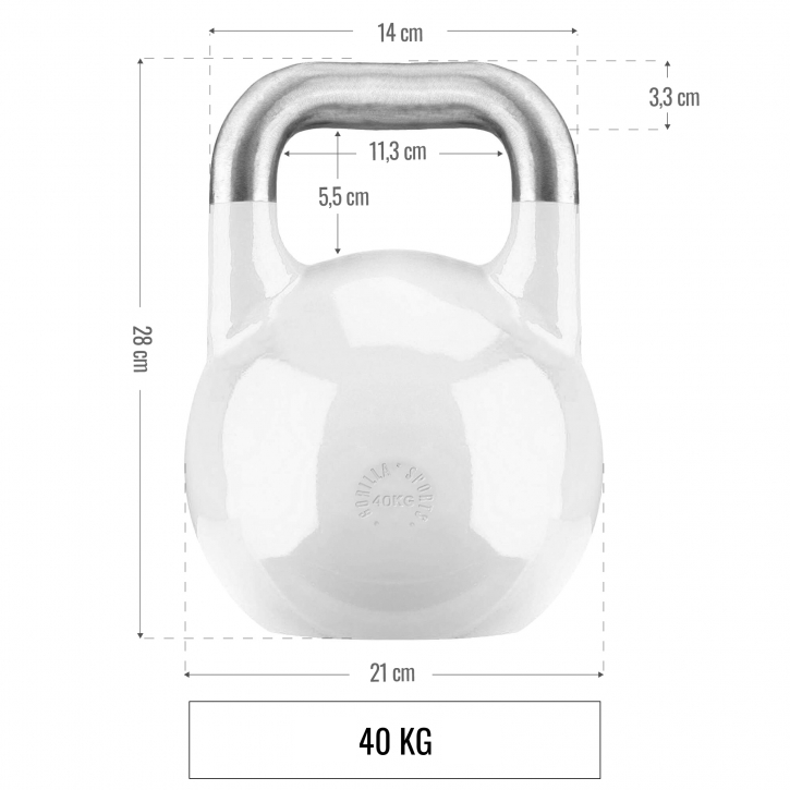 Kettlebell Competition 8–40 Kg
