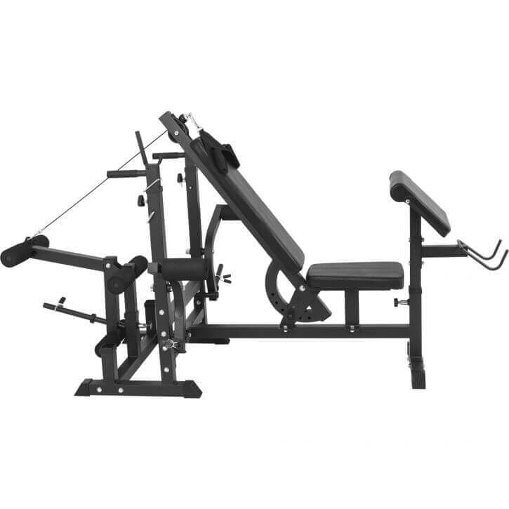 Kabel, flyes, leg curl og dips
