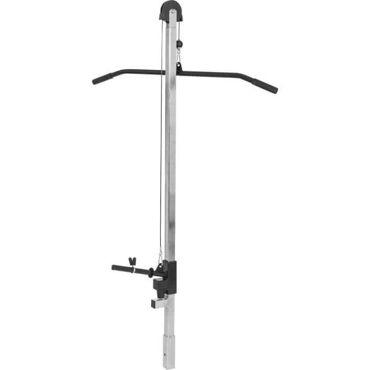 Lat pulldown, rows og cable crunches
