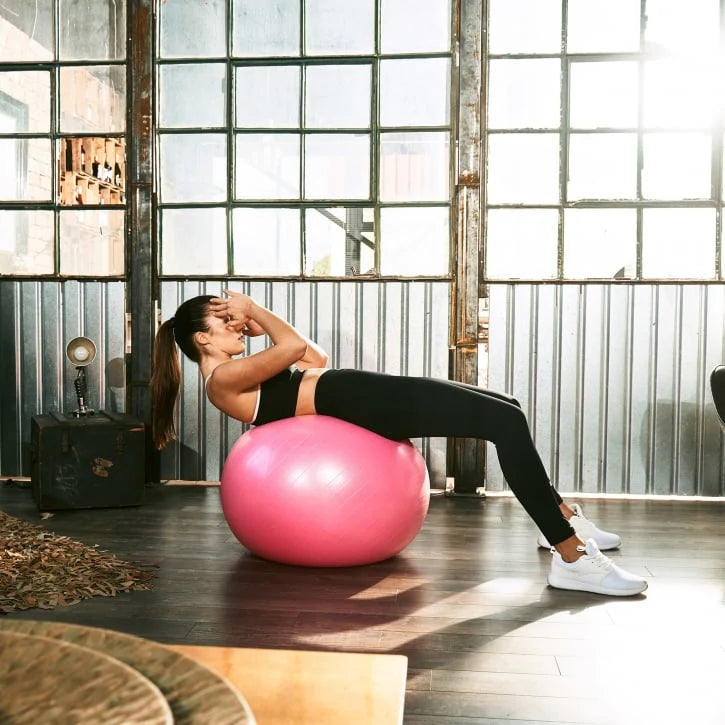 Yoga bold med pumpe