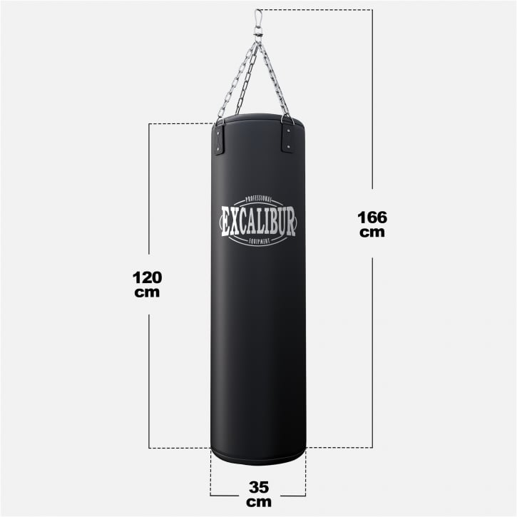 Boksesæk EXCALIBUR PRO 120 cm/34 kg